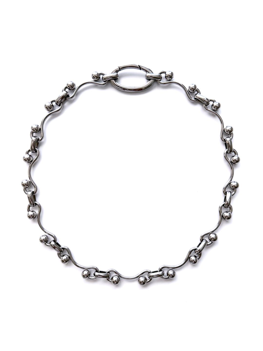 Ball Wave Chain Necklace