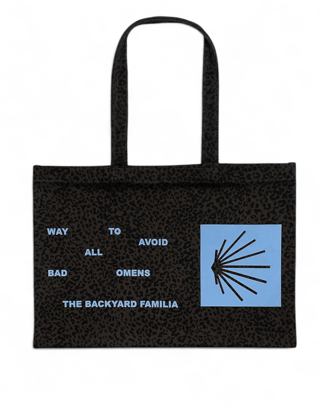 ✶Scallop Horizonte shoulder tote / Brown Leopard