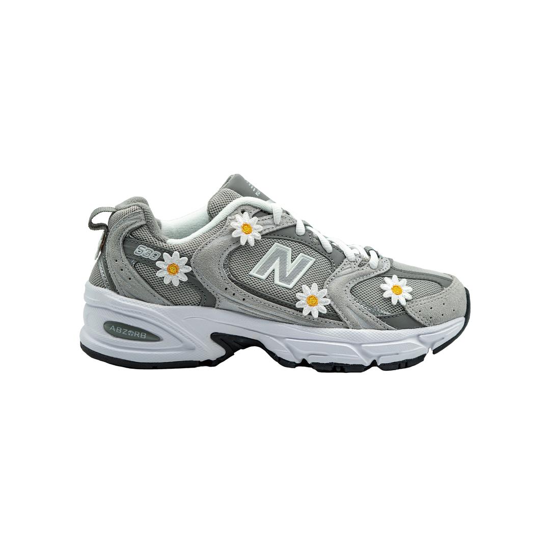 [NB] 530 gray flower shoes
