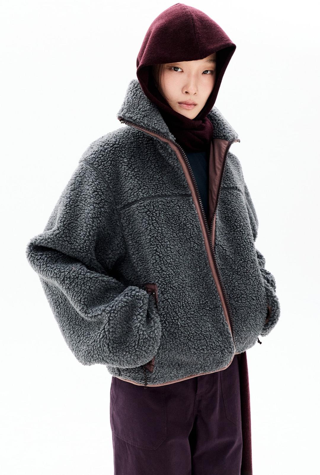 ARCTIC FLEECE JACKET (CHARCOAL)