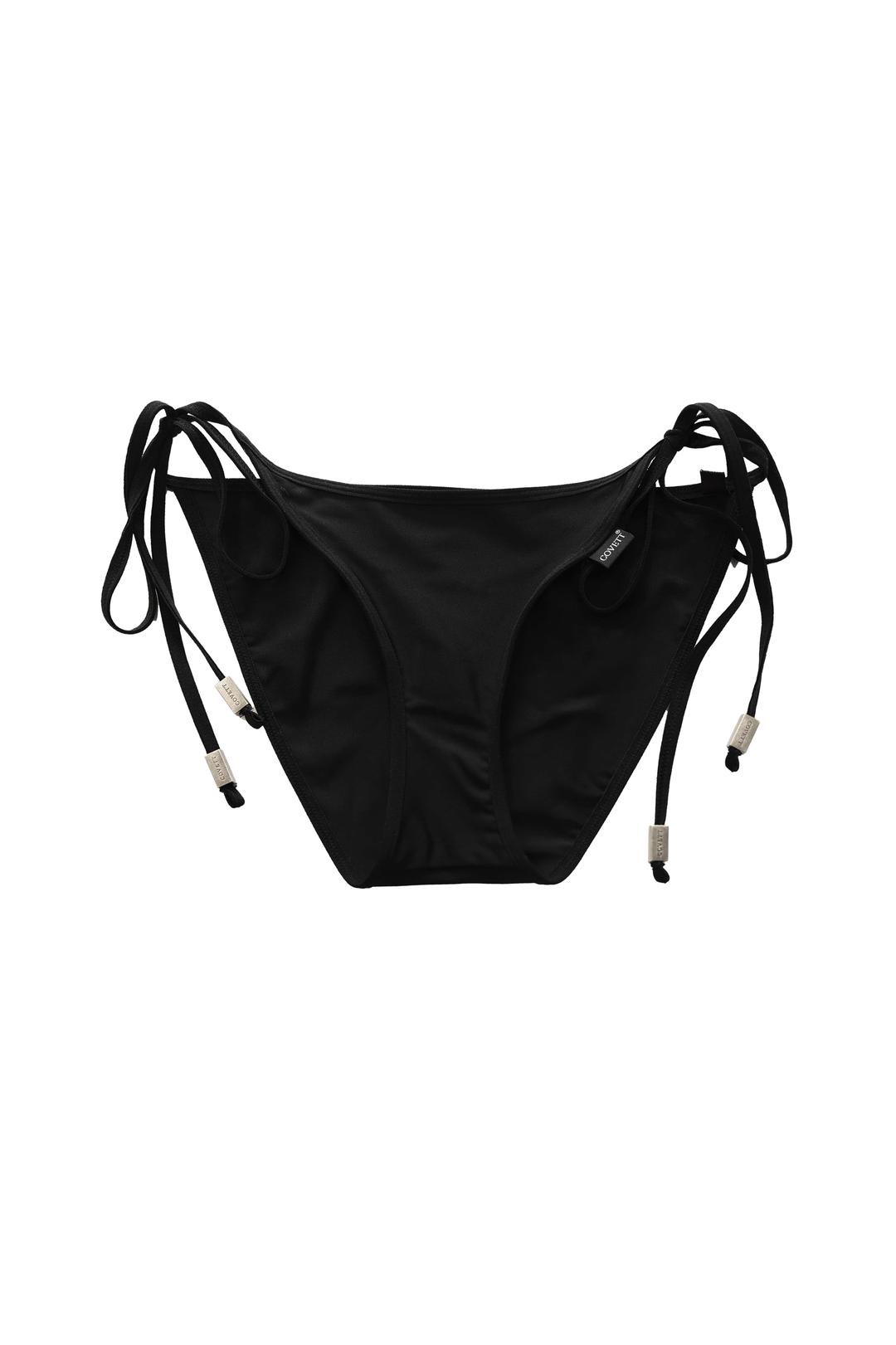 chrome studded bikini  BOTTOM [black]