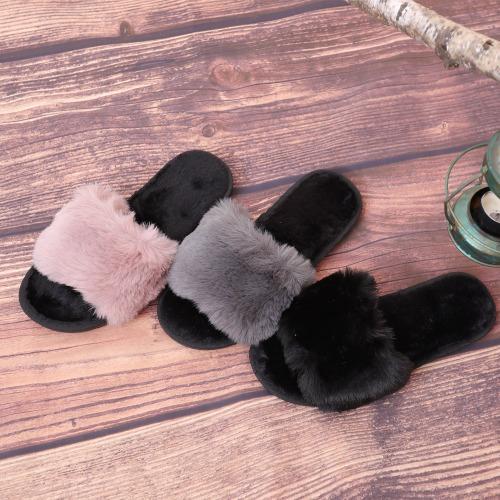 보들보들 따뜻한 여성 퍼 슬리퍼 털신 실내화 sn832