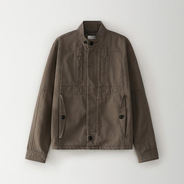 Bluesf vintage fade high-neck jacket