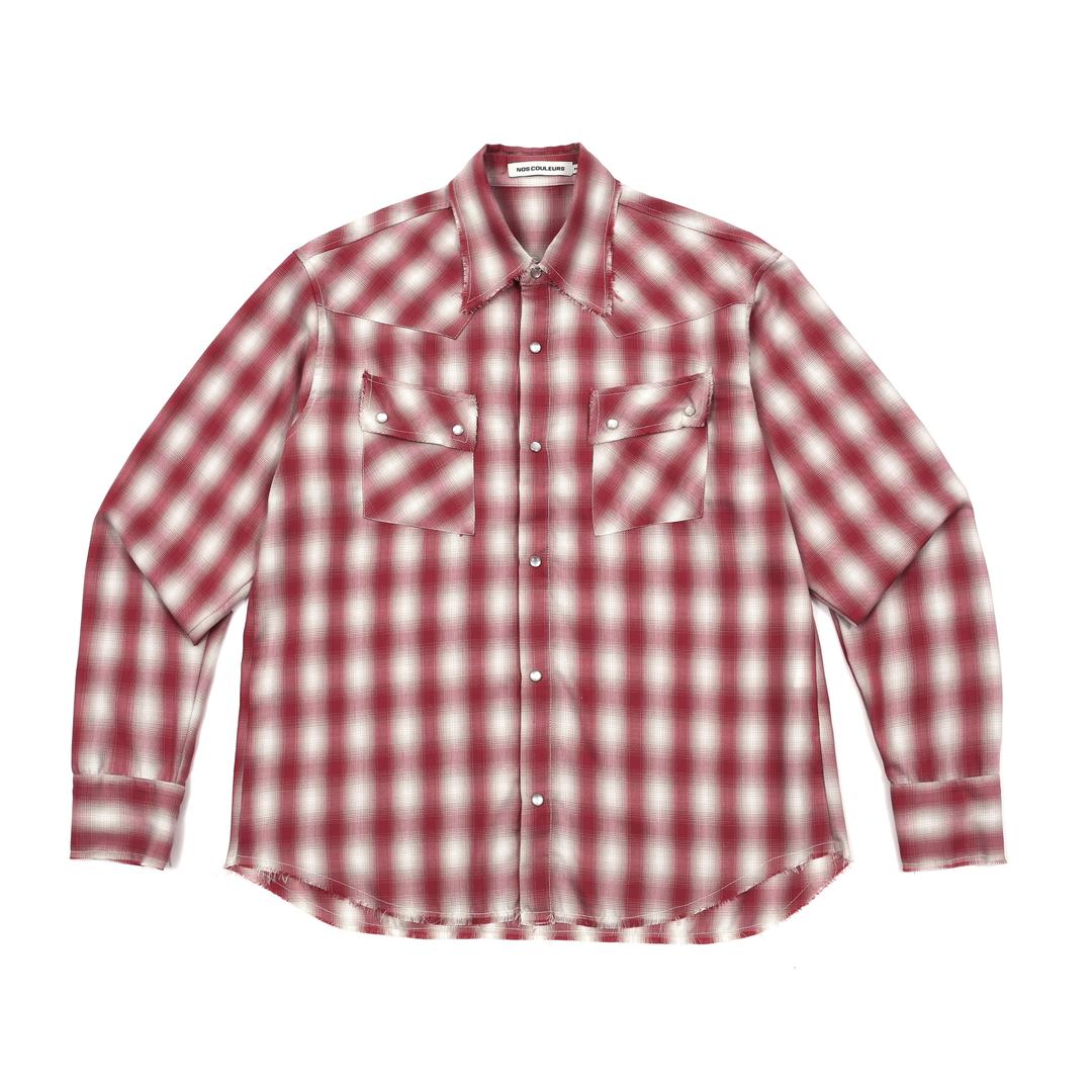 CHECK WESTERN SHIRTS PINK