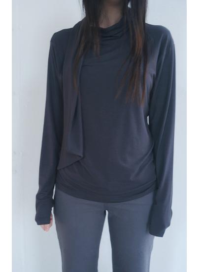 루즈 스카프 티 (3c)