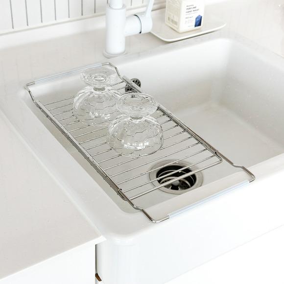 [자체배송] 스텐 설거지랙