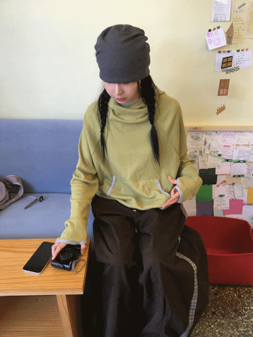 waffle finger hoodie (3c)