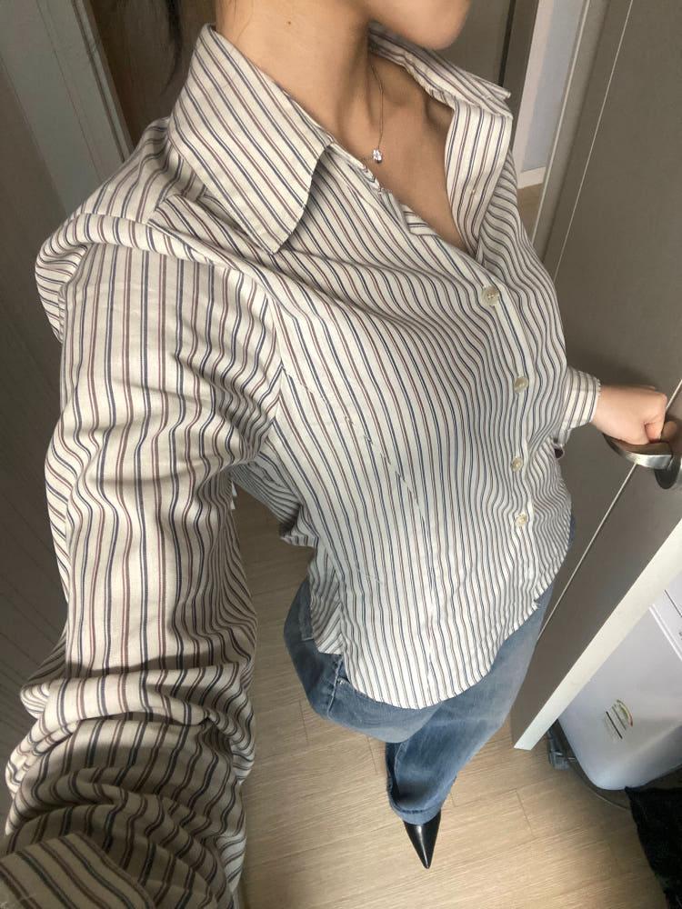 TRIPLE STRIPED SHIRT (2COLOUR)