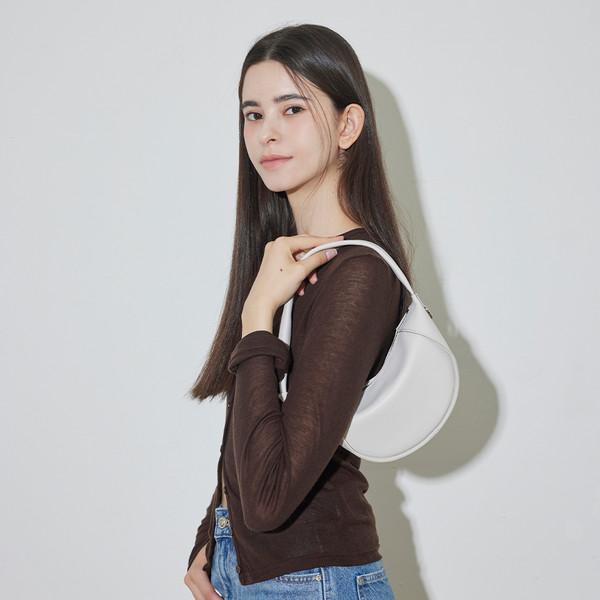 fortune hobo bag mini / light gray