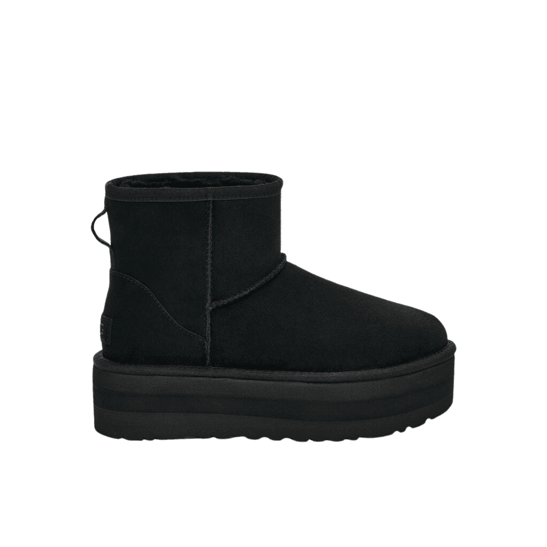 (W) UGG Classic Mini Platform Boots Black