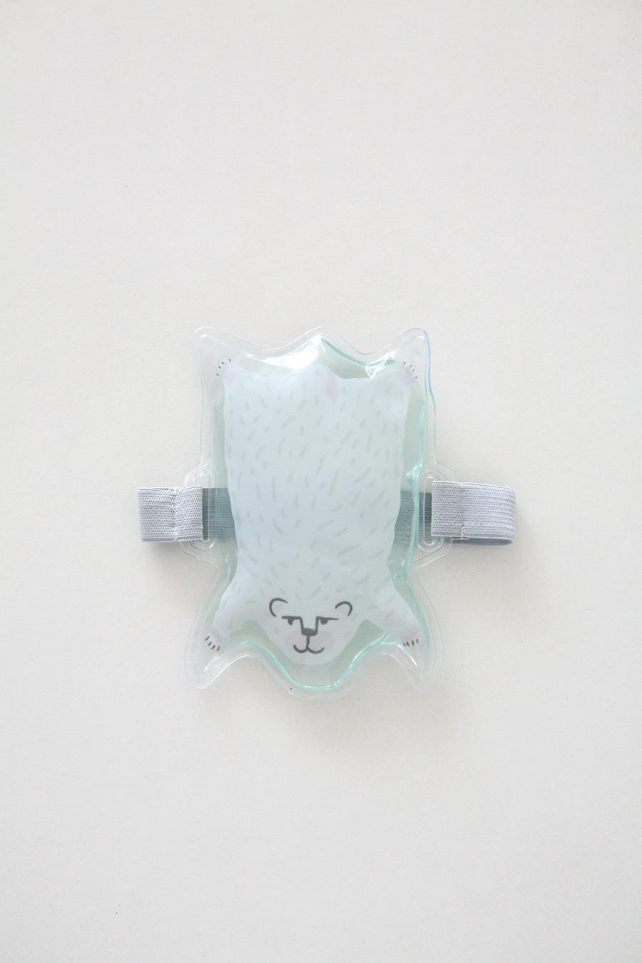 도시락 템 북극곰 얼음팩 밴드 포함  ice pack