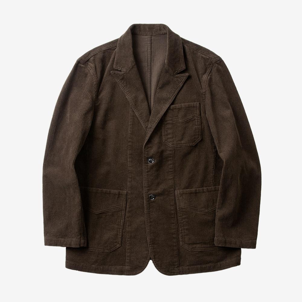 Tura Corduroy Washed Jacket (Brown)