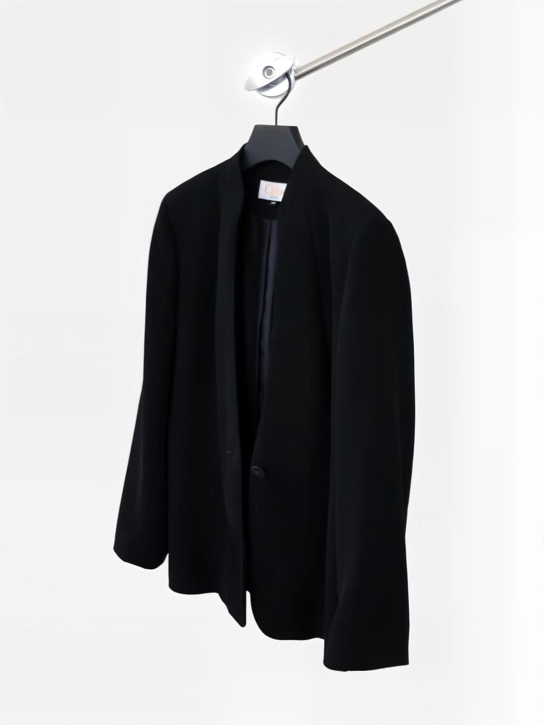 Chloé Minimal Black Jacket | 후루츠패밀리