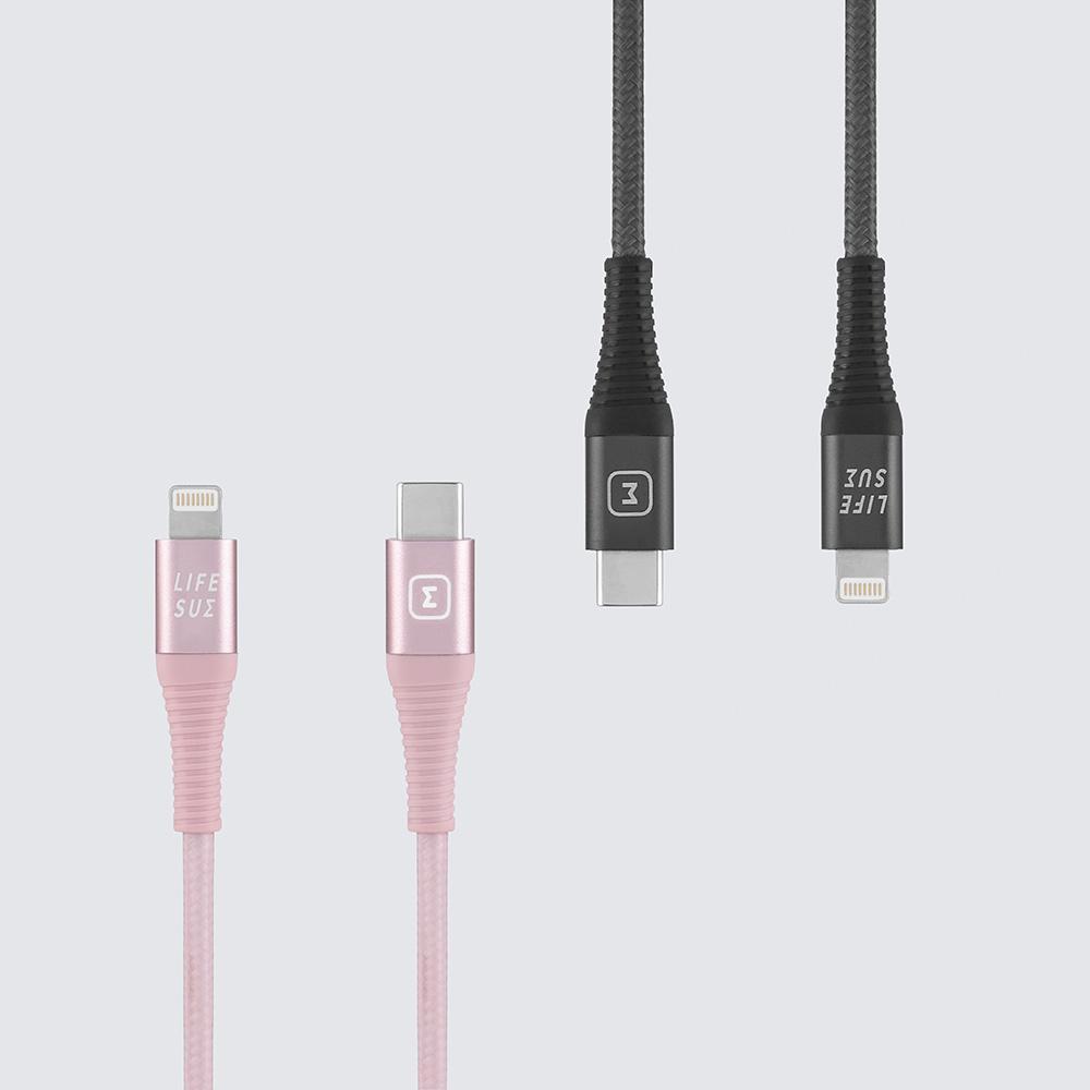 라이프썸 USB C to 8핀 PD 고속충전 케이블 1.5M (LFS-HA38)