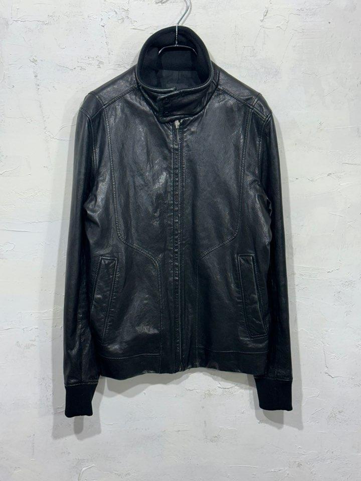 tate leather jacket (moor-7)