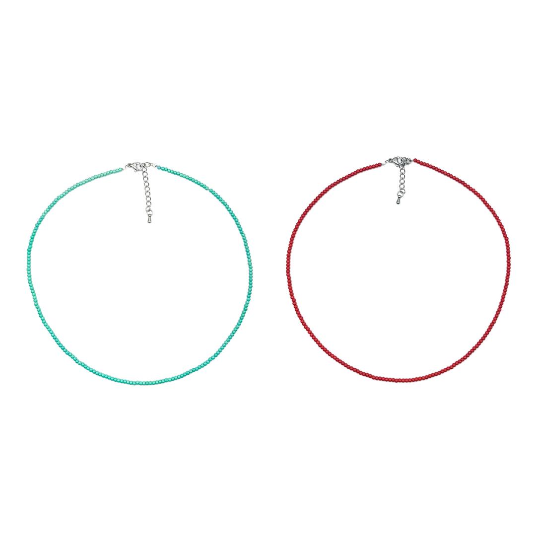 Vivid stone necklace (단품 or Set)