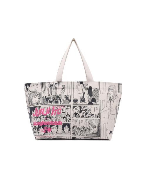 JUNJI ITO MANIAC CARTOON BIG TOTE BAG_IVORY(NG2FSUAB44B)