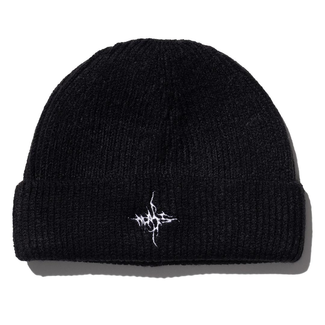 MASS TWIG SHORT BEANIE MWHAC003-BK