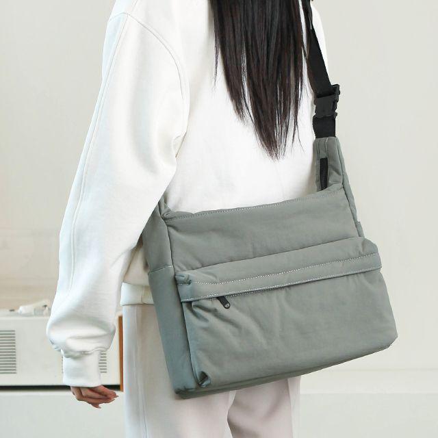 와샤 나일론 베리어스 백-더스트 그레이