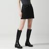 Curvy Mini Skirt BLACK