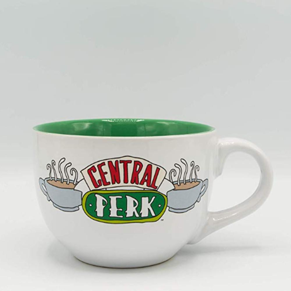 (오버사이즈)미드 프렌즈 머그컵 센트럴퍼크 화이트 24온스 Friends Central Perk 굿즈 수입 카페머그잔 커피잔