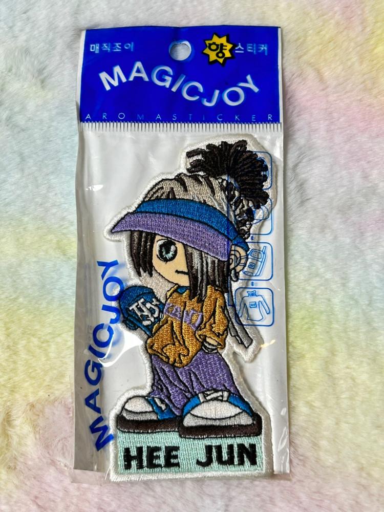 [고전문구] 마법의다락방 매직조이 HOT 문희준 자수 스티커