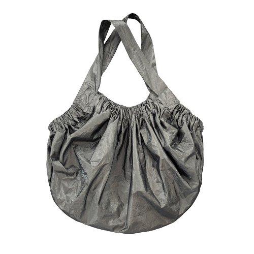 타이벡 빅 셔링 백 차콜