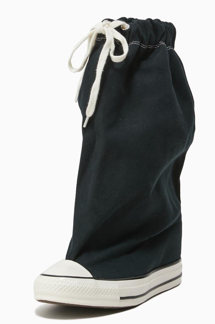 [MUE] VAQUERA x CONVERSE 엑스하이 슬라우치 웨지 블랙