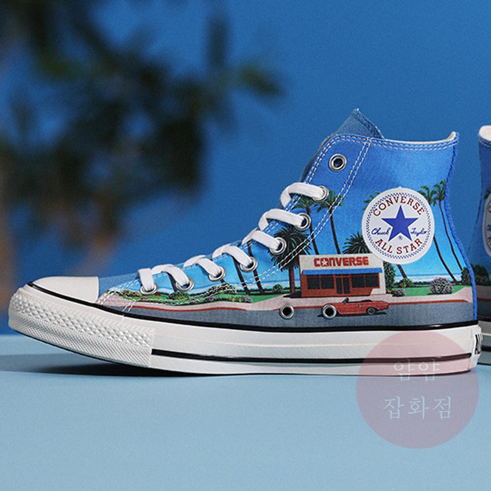 CONVERSE 컨버스 척테일러 올스타 US 바캉스 일러스트 하이 히로시나가이 콜라보