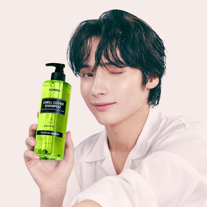 [향기선택] 쿤달 올데이 스멜커버 청소년샴푸 400ml