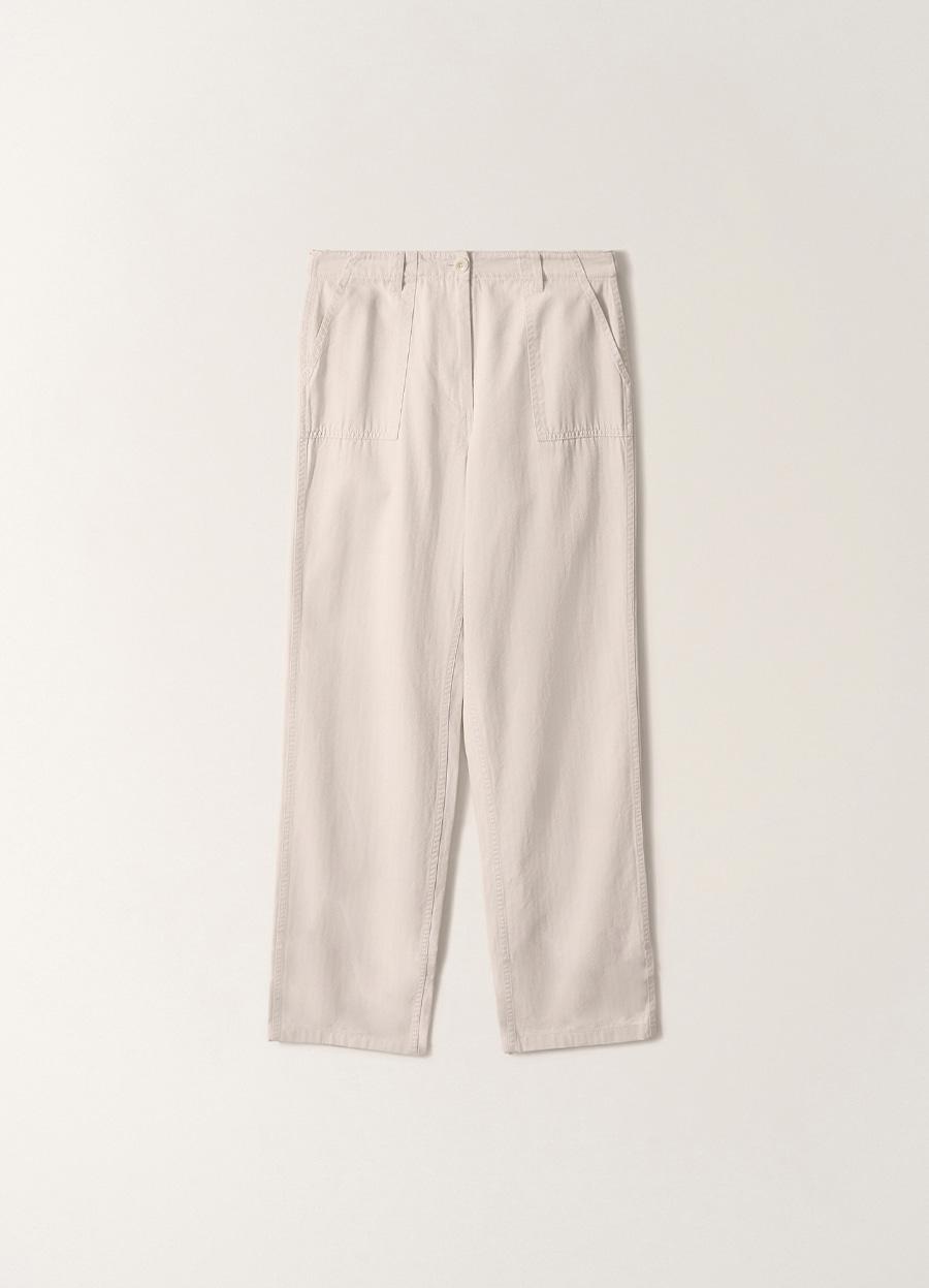 2ND / Meadow Washed Cotton Pants (Ivory)