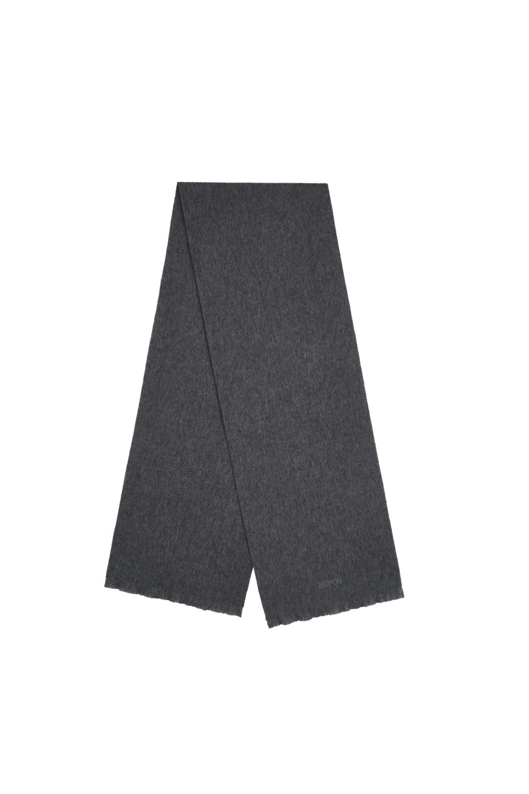 [Exclusive] CASHMERE WOOL MUFFUR (GREY)