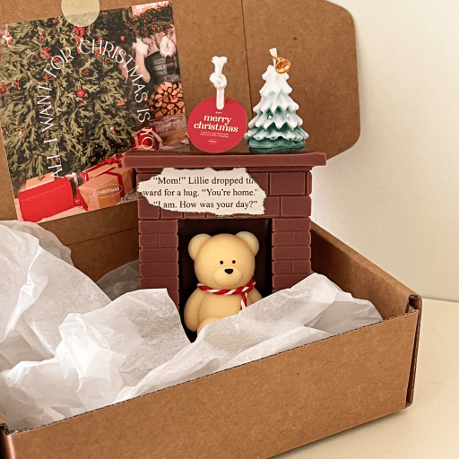 💝무료선물포장💝 크리스마스베어캔들 / 크리스마스캔들