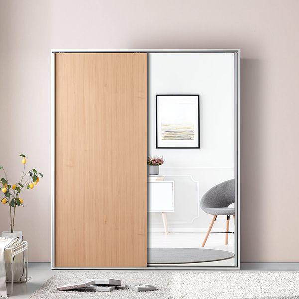 카라 1800 전신거울 E0등급  슬라이딩옷장