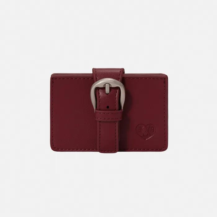 베티붑 비비 버클 카드 지갑_레드