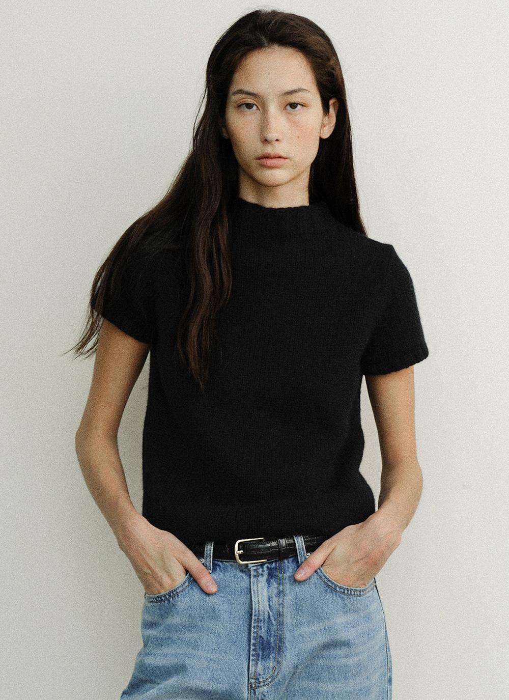 Barney Alpaca Knit (Black)