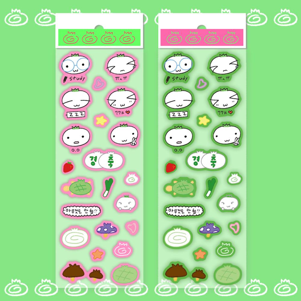 [lovepie⋆러브파이] 미니 양파씰 sticker (2types)