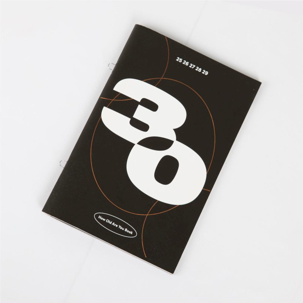 [하우올드알유북] 30살을 맞이하는 당신을 위한 5년다이어리 / 6공 A5 정산 회고노트