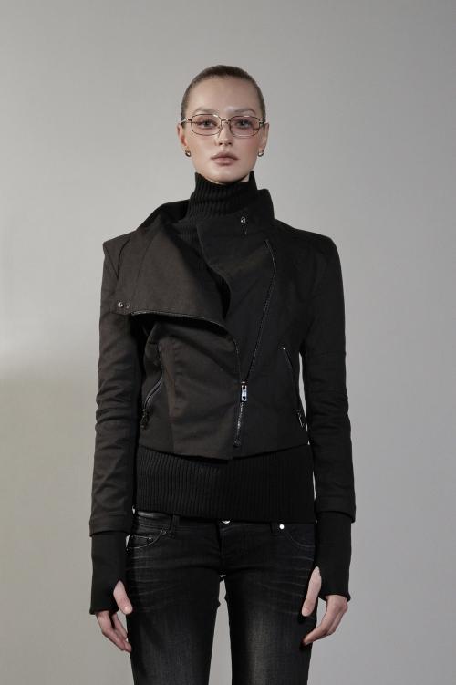 AUTOMATIC COTTON JACKET [BLACK]