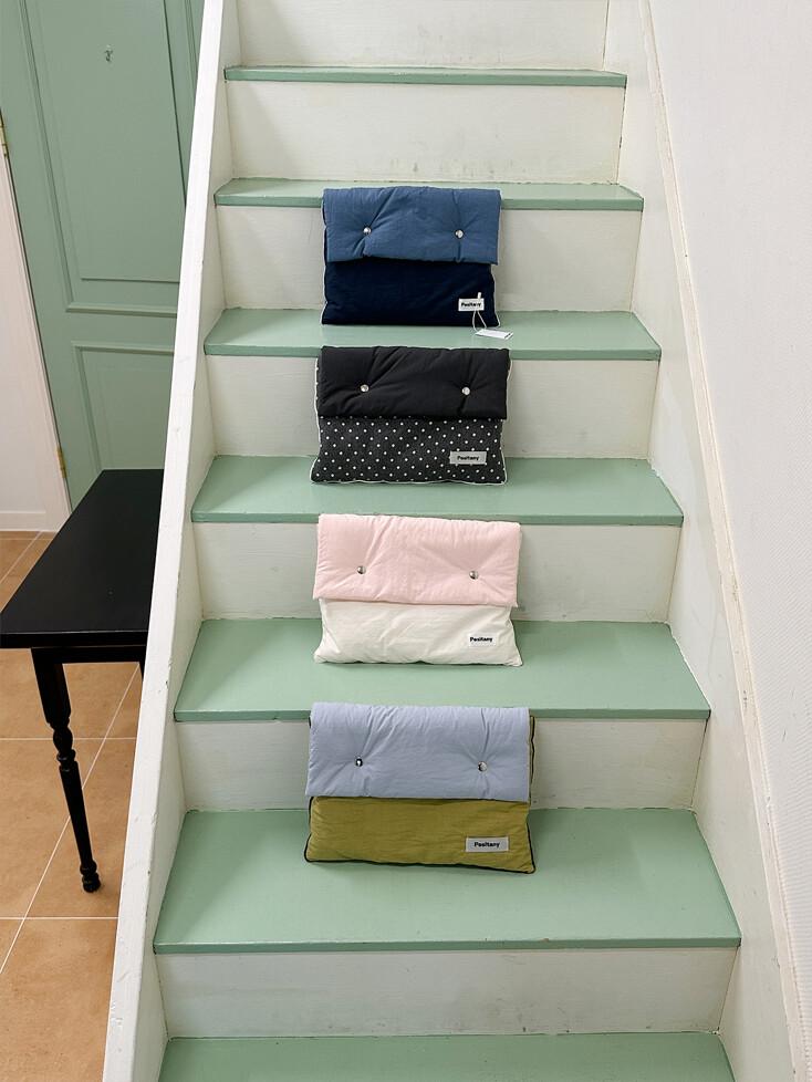 Button pouch (3colors)