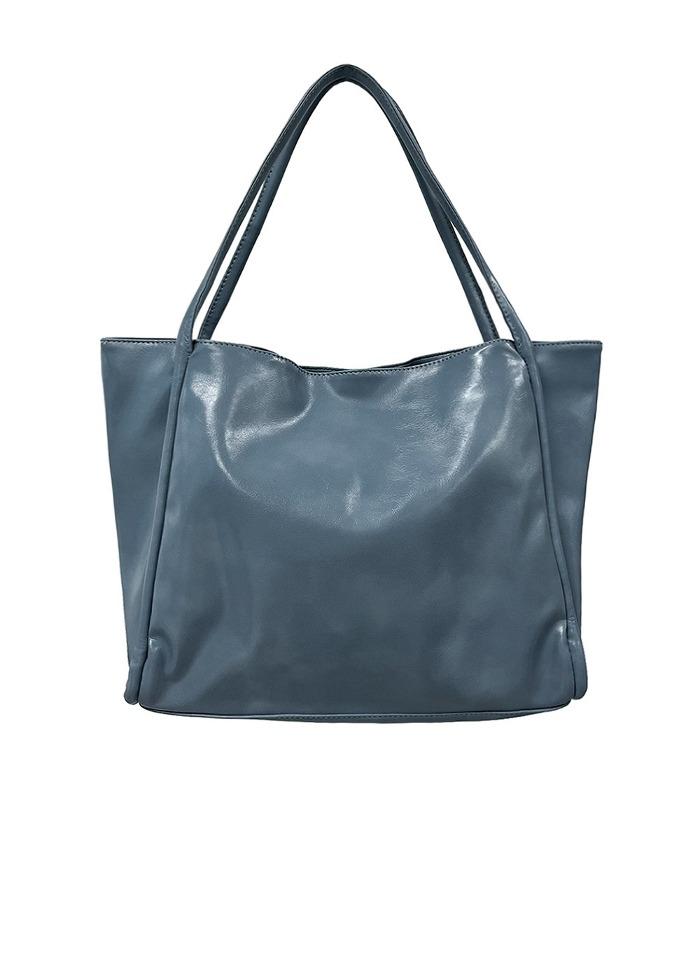 NO.103 DEEP BLUE ENAMEL SHOULDER BAG