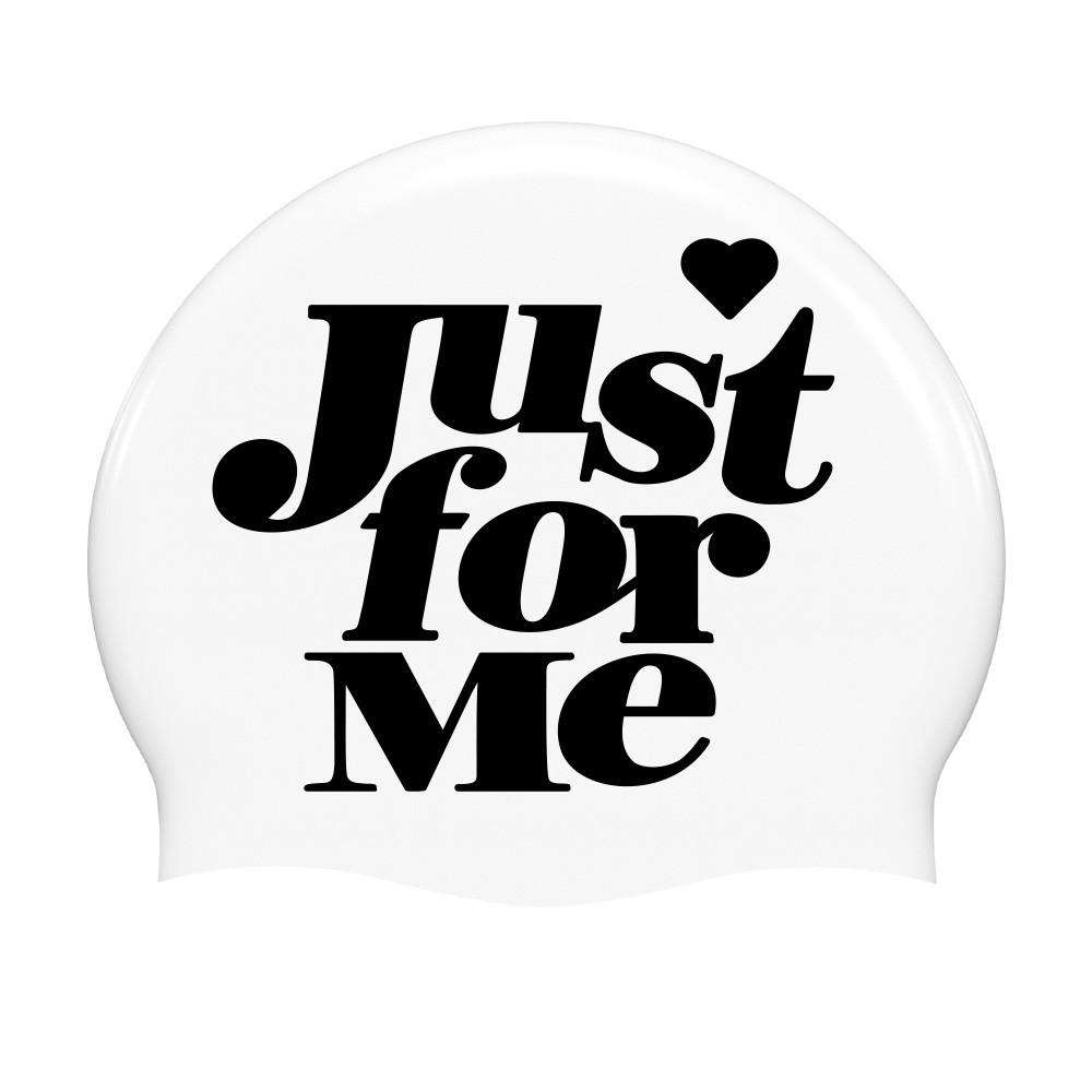 [저스트포미] 로고 화이트 수모