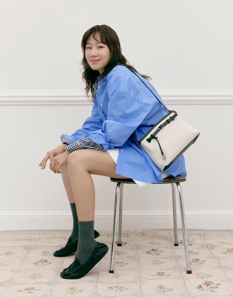 town bag (belted) - ivory