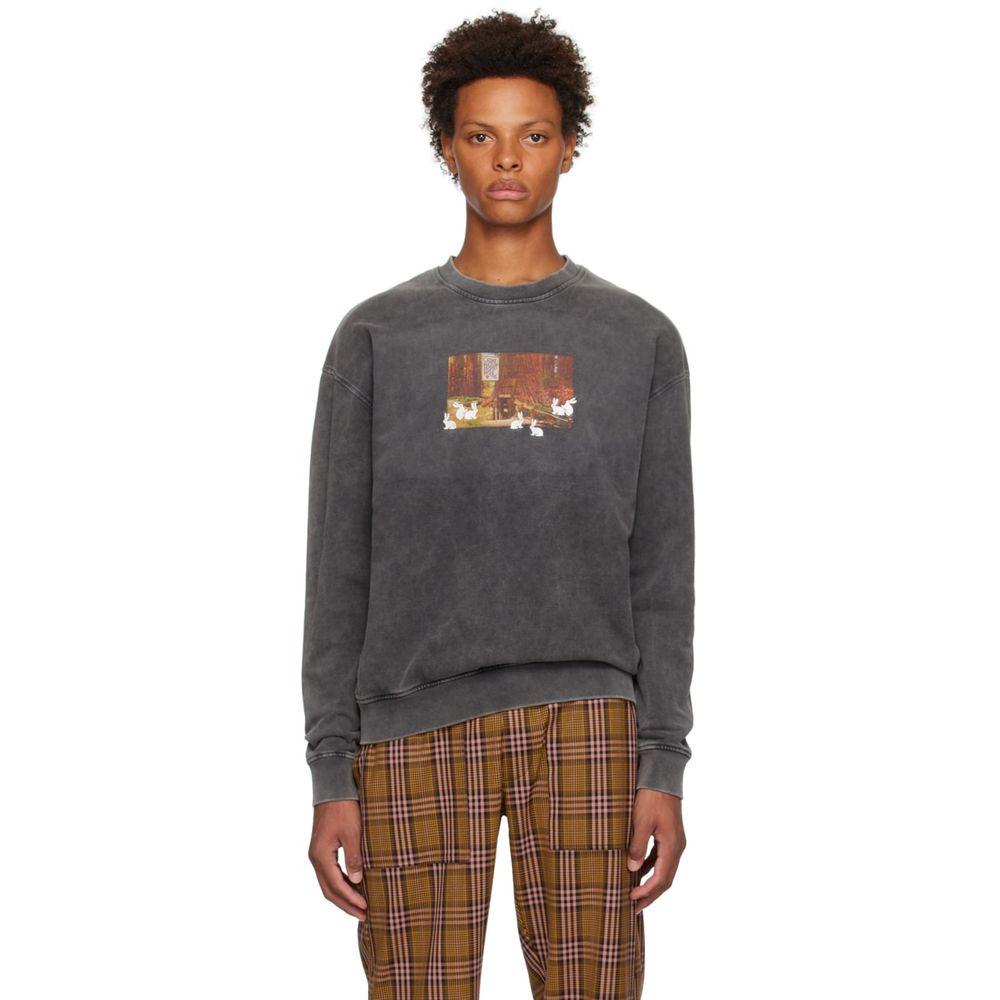 카르네 볼렌트 남성 그레이 포레스트 험프 스웨트셔츠 후드/맨투맨 222033M204000