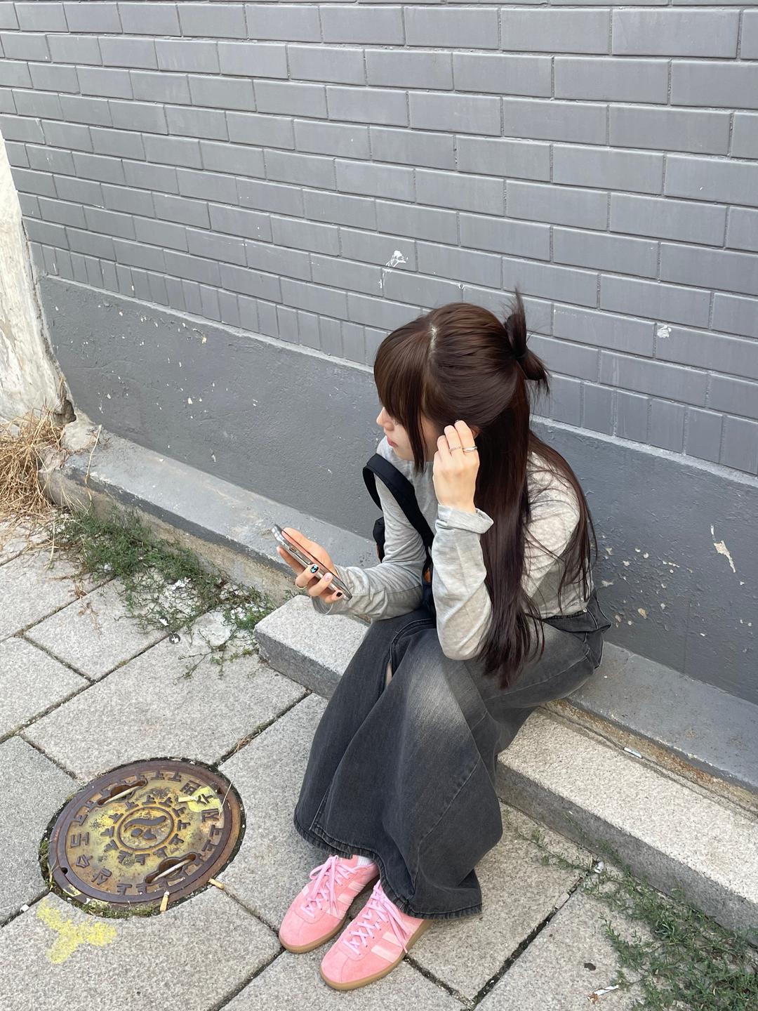 9월12일 Vienna slit denim skirt [col(2)/사계절]