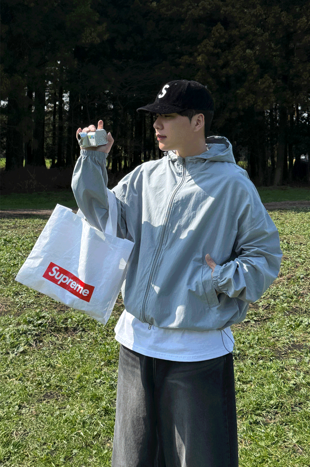 파스텔 투웨이 윈드 브레이커