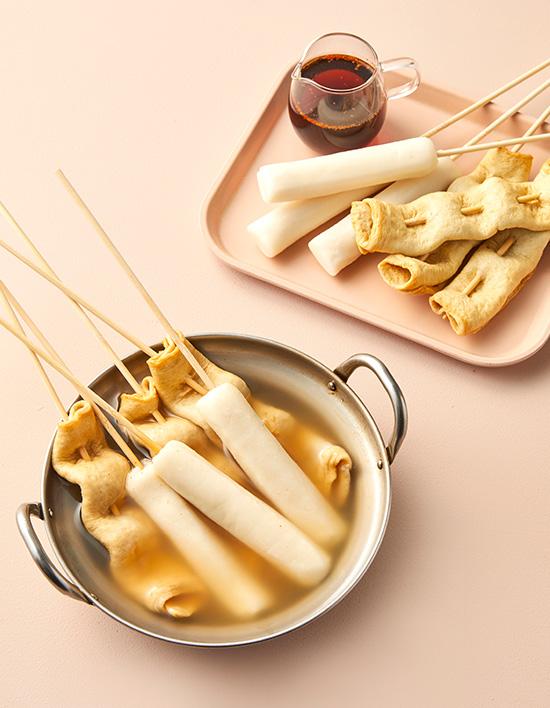 [로컬식탁] 부산식 물떡&어묵꼬치