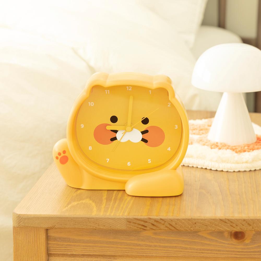 카카오프렌즈 춘식이 저소음 탁상 시계