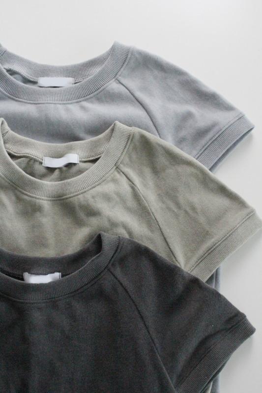 pigment wash tee (3color)