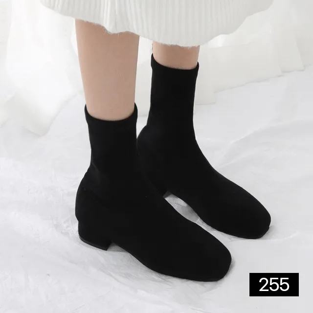 ⚡당일출고⚡데일리 심플 쫀쫀 스웨이드 삭스부츠 L-9360/9370/9390